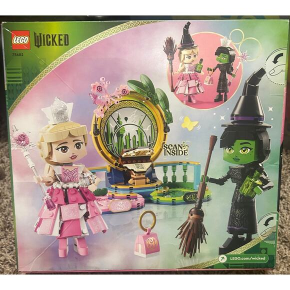 LEGO® Wicked: October sets available to pre-order | New   Wicked Elphaba & Glinda Figures Building Set (NEW)